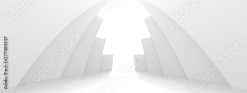 Abstract Architecture Background. Minimal Graphic Design