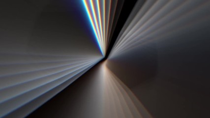 Wall Mural - abstract background shiny rainbow lights rotating seamless loop motion graphics animation new quality techno retro vintage style colorful cool nice beautiful 4k 60p stock video footage