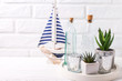 © daffodilred - Modern minimalistic interior decorations.