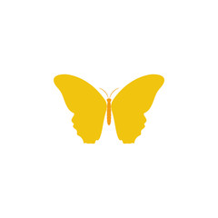 Wall Mural - butterfly. butterfly vector icon. butterfly isolated in flat design