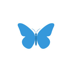 Wall Mural - butterfly. butterfly vector icon. butterfly isolated in flat design
