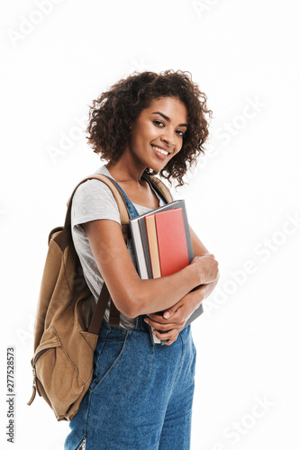 woman wearing backpack