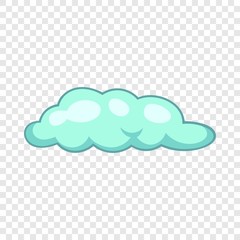 Wall Mural - Freezing rain cloud icon. Cartoon illustration of freezing rain cloud vector icon for web design