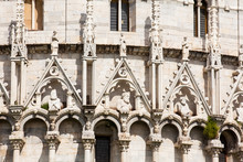 Detail Of The Pisa Baptistery Of St. John