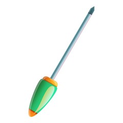 Poster - Repair screwdriver icon. Cartoon of repair screwdriver vector icon for web design isolated on white background