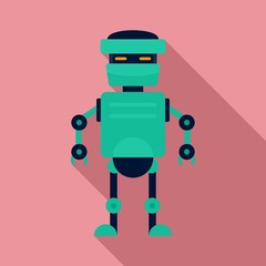 Poster - artificial robot icon. flat illustration of artificial robot vector icon for web design