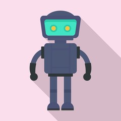 Poster - bot robot icon. flat illustration of bot robot vector icon for web design