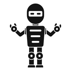 Poster - chatbot icon. simple illustration of chatbot vector icon for web design isolated on white background
