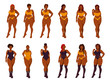 © Lilanakani - Beautiful plus size women in lingerie.