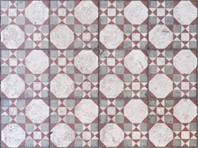 Old Tiles In Greek Orthodox Style Pattern