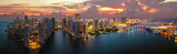 Fototapeta Miasto - Miami Downtown Panorama