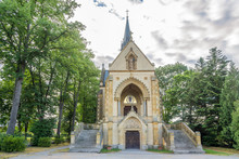 Bucquoy Chapel At The Cemetery Of Nove Hrady In Czech Republic
