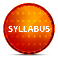 Canvas Print - Syllabus Nightly Orange Round Button