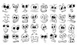© fadil6379 - Cartoon faces expressions vector set