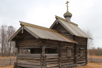 Wall Mural - Russian church