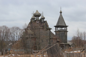 Wall Mural - Old russian church