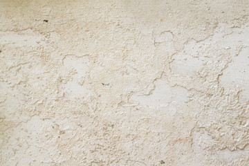 Sticker - Old distressed gypsum plaster whitewashed wall background or texture