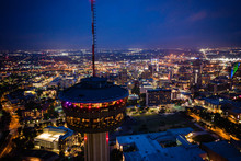 Aerial Landscape Of San Antonio Texas