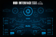 © PALERM089 - Sci-fi futuristic hud dashboard display virtual reality technology screen