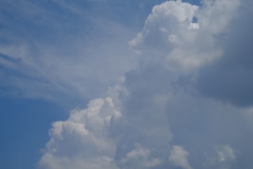 cloud sky blue background white nature