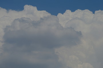 cloud sky blue background white nature