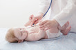 © Maya Kruchancova - doctor listens to small child with  stethoscope