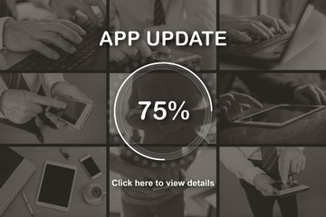Concept of application update