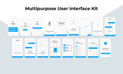 Wall Mural - Multipurpose User Interface Kit