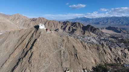 Wall Mural - Leh, a high-desert city in the Himalayas, is the capital of the Leh region in northern India’s Jammu and Kashmir state.