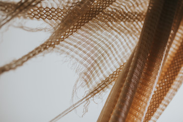 Detail of old fabric texture