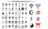 Fototapeta  - world religion symbols signs of major religious groups and other religions isolated. easy to modify