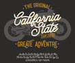 © Алексей Руденко - California. Vintage script font. Handmade font. Retro Typeface. Vector font illustration.