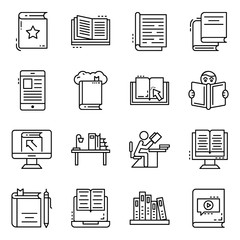 Poster - Reading Icons Pack