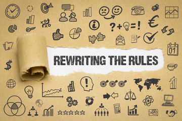 Wall Mural - Rewriting the Rules