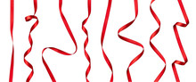 Red Ribbon Bow Celebration Decoration