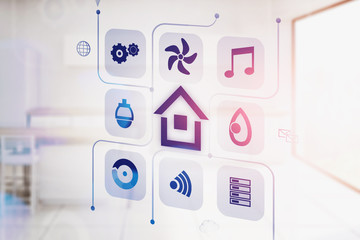 Poster - Smart home interface in kitchen