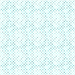 Poster - Geometrical seamless dot pattern background design - teal abstract vector illustration from circles