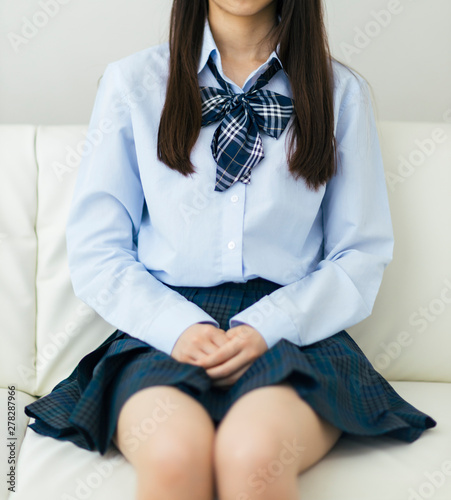 女子高生の制服姿 Buy This Stock Photo And Explore Similar Images At Adobe Stock Adobe Stock