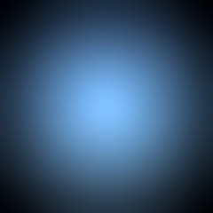 Poster - blue spotlight blurry