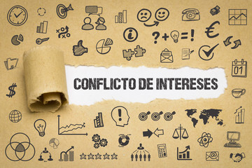 Poster - Conflicto de intereses