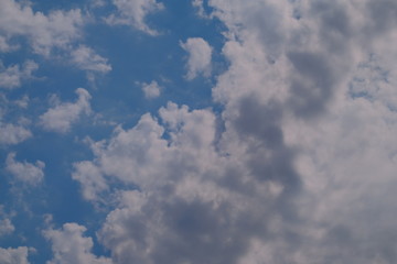 cloud sky blue background white nature