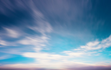 Wall Mural - summer sky and clouds natural background