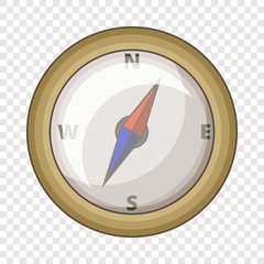 Poster - Compass icon. Cartoon illustration of compass vector icon for web design