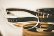 © Patrick Daxenbichler - Cinema film reel or filmstrip, close up picture
