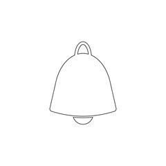 Poster - colored bell icon. element of web for mobile concept and web apps icon. outline, thin line icon for 