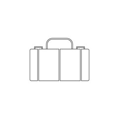 Aufkleber - Colored suitcase icon. Element of web for mobile concept and web apps icon. Outline, thin line icon for website design and development, app development