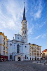 Wall Mural - St. Michael church on St. Michael square (Michaelerplatz