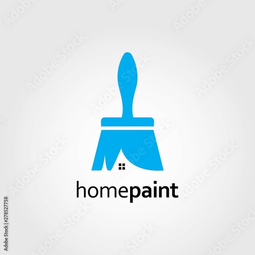 Creative Brush Logo Design Templatebrush Icon For Home
