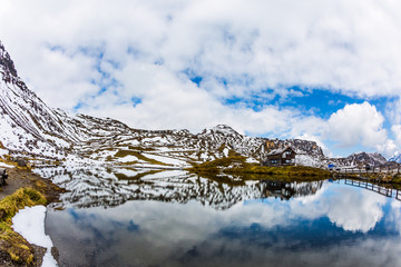 Sticker - Small lake of glacial water