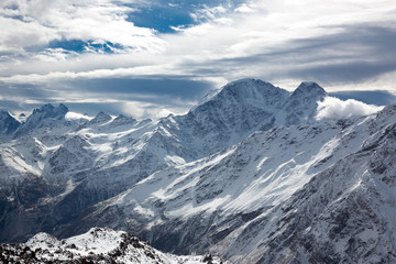 Beautiful landscapes in the mountain